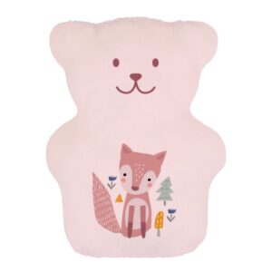 removable cover for pink therapeutic teddy bear